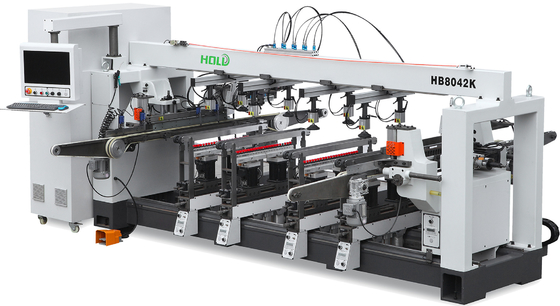 Автоматическая питаясь машина расточкой HB8062K CNC 8 строк для Woodworking